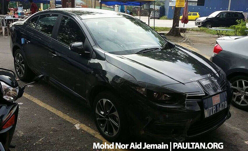 Renault Fluence facelift spotted testing in Malaysia! 293081