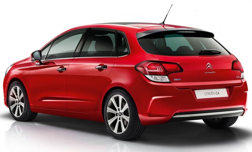 Citroen C4 updated with minor changes, new engines 295778