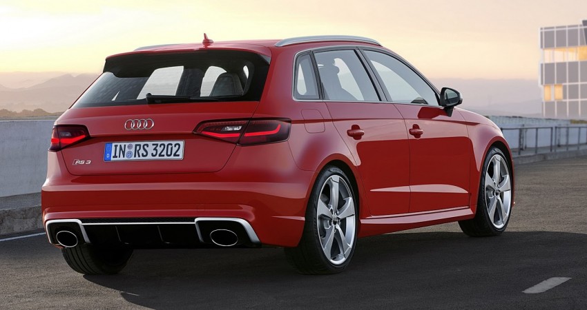 Audi RS3 Sportback now with 367 PS to beat A 45 AMG 295645