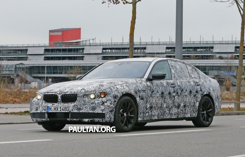 SPYSHOTS: G30 BMW 5 Series shows clearer details 295460