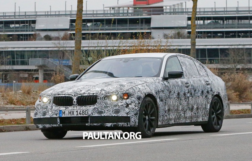 SPYSHOTS: G30 BMW 5 Series shows clearer details 295459