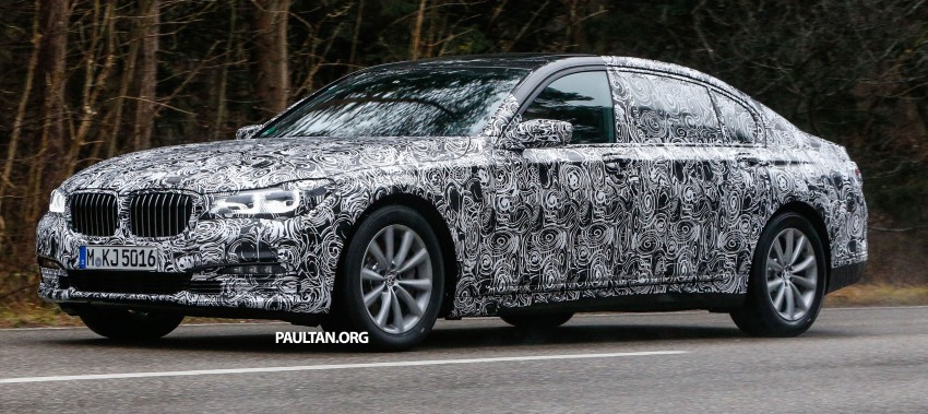 SPYSHOTS: G11 BMW 7 Series mule reveals details 293324