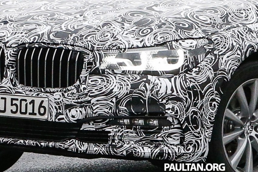 SPYSHOTS: G11 BMW 7 Series mule reveals details 293319