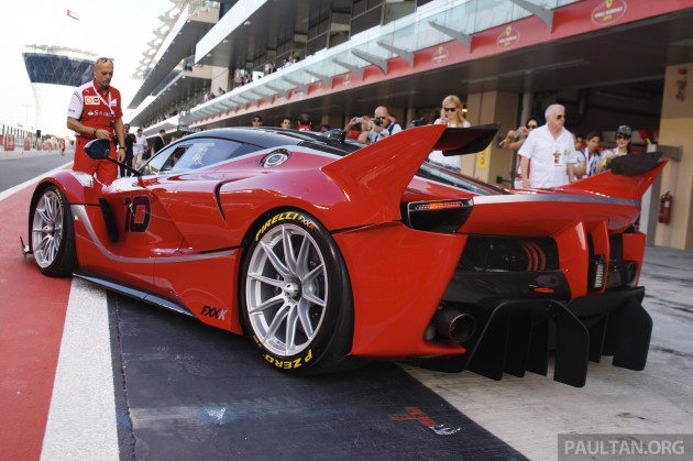 GALLERY: 1,050 hp Ferrari FXX K at Yas Marina Circuit