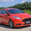 Ford Fiesta ST lima-pintu kini sudah berada di Eropah