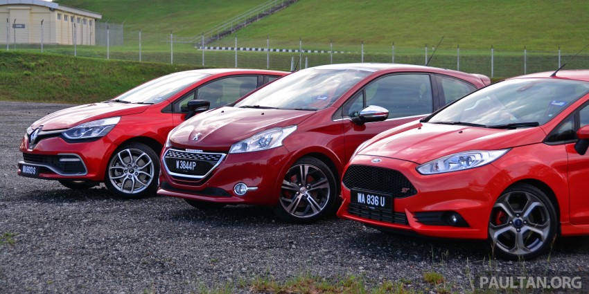 Ford Fiesta ST vs Peugeot 208 GTi vs Renault Clio RS – which one is the best hot hatch on sale in Malaysia? Image #297763