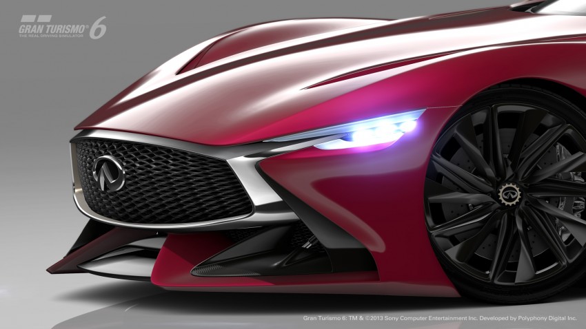 Infiniti Concept Vision Gran Turismo zooms onto GT6 297070
