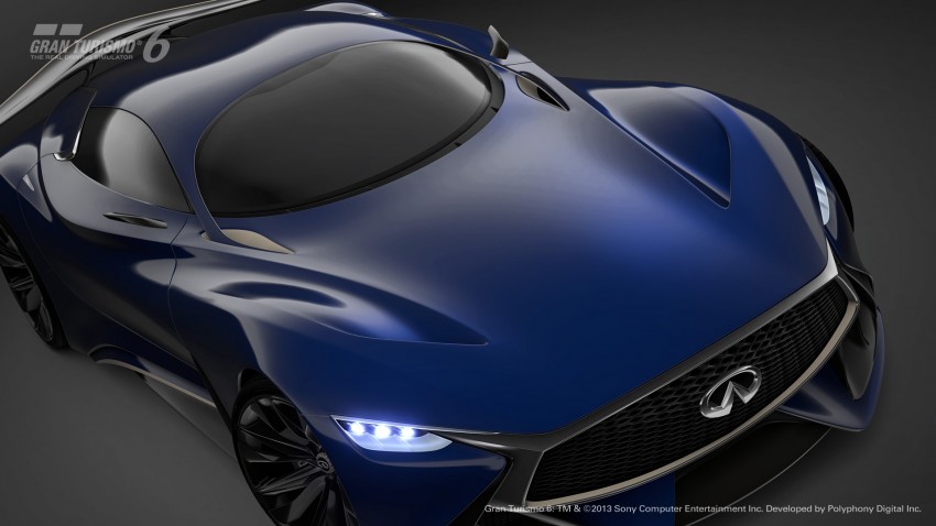 Infiniti Concept Vision Gran Turismo zooms onto GT6 297071