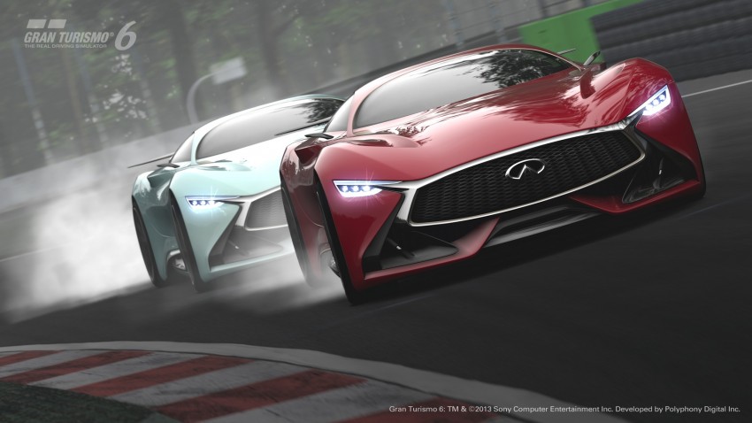 Infiniti Concept Vision Gran Turismo zooms onto GT6 297073