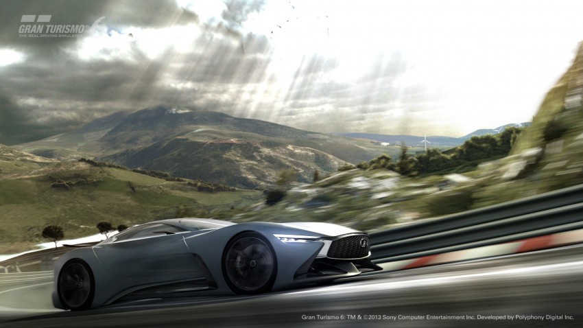 Infiniti Concept Vision Gran Turismo zooms onto GT6 297076