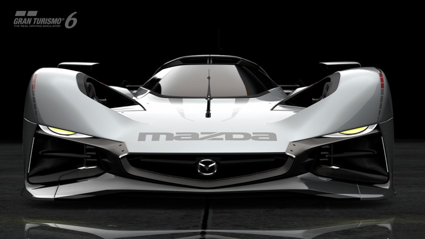 Mazda LM55 Vision Gran Turismo is a futuristic 787B 298641