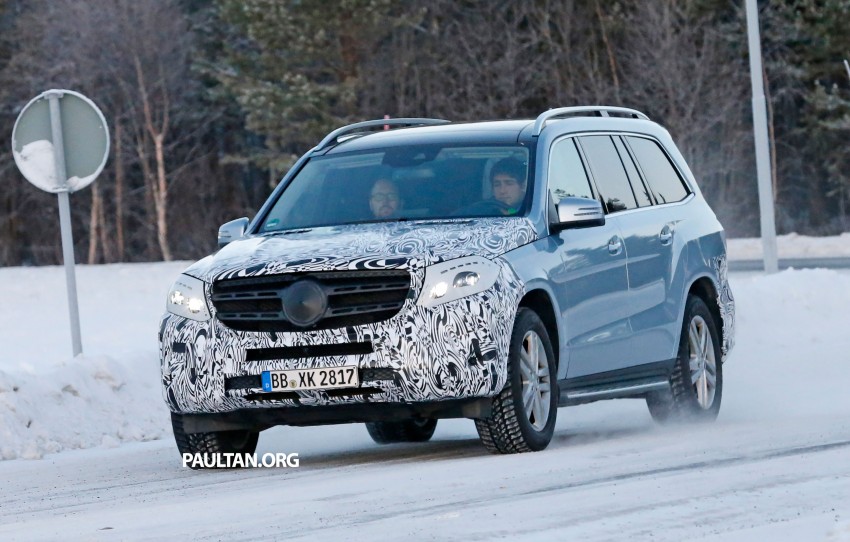 SPIED: Mercedes-Benz GLS – the GL gets a new name Image #296007