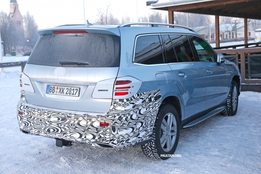 SPIED: Mercedes-Benz GLS – the GL gets a new name Image #296003