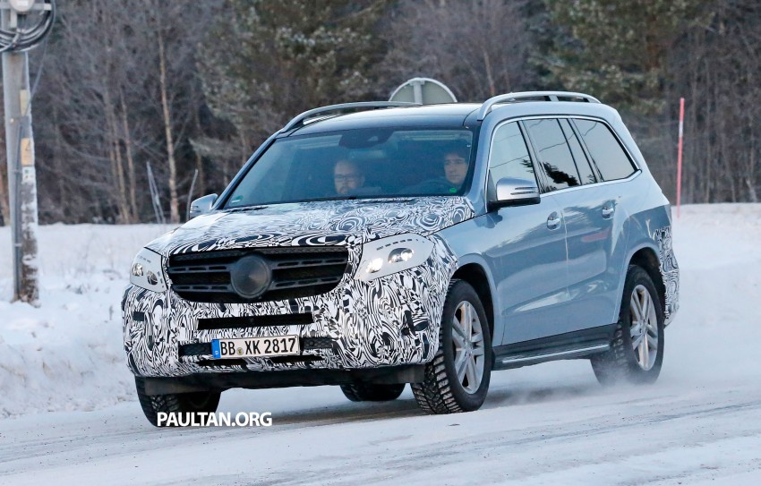 SPIED: Mercedes-Benz GLS – the GL gets a new name Image #296006