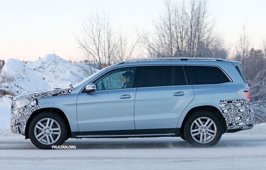 SPIED: Mercedes-Benz GLS – the GL gets a new name 296000