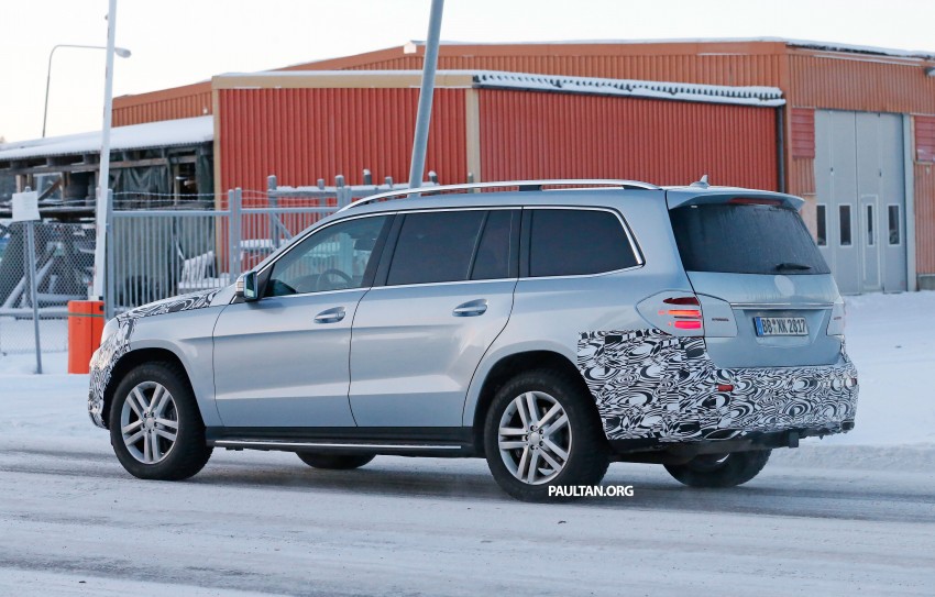 SPIED: Mercedes-Benz GLS – the GL gets a new name 296005