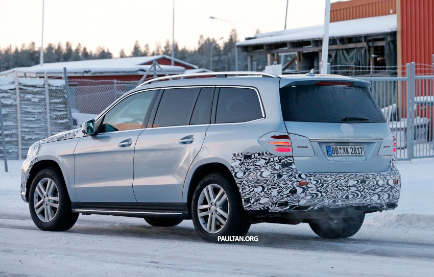 SPIED: Mercedes-Benz GLS – the GL gets a new name Image #296004
