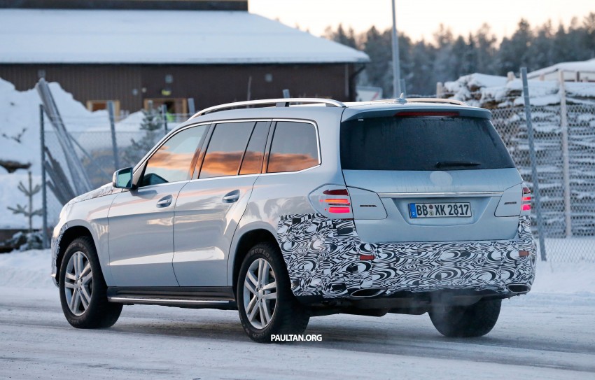 SPIED: Mercedes-Benz GLS – the GL gets a new name Image #296001