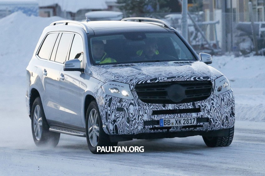 SPIED: Mercedes-Benz GLS – the GL gets a new name 295994