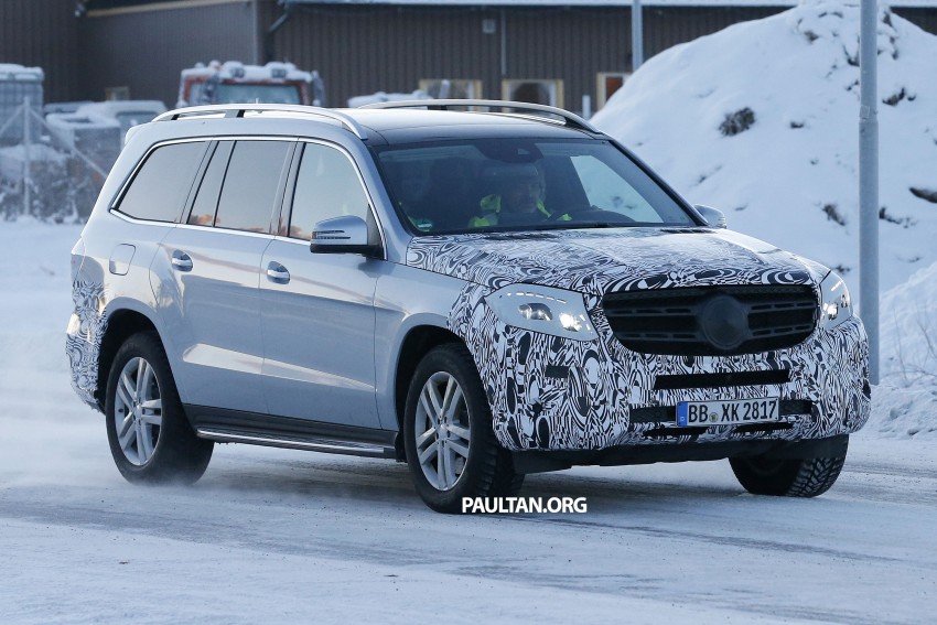 SPIED: Mercedes-Benz GLS – the GL gets a new name 295992