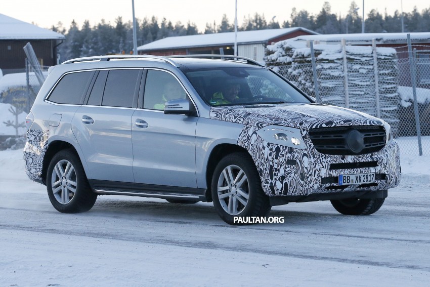 SPIED: Mercedes-Benz GLS – the GL gets a new name 295993