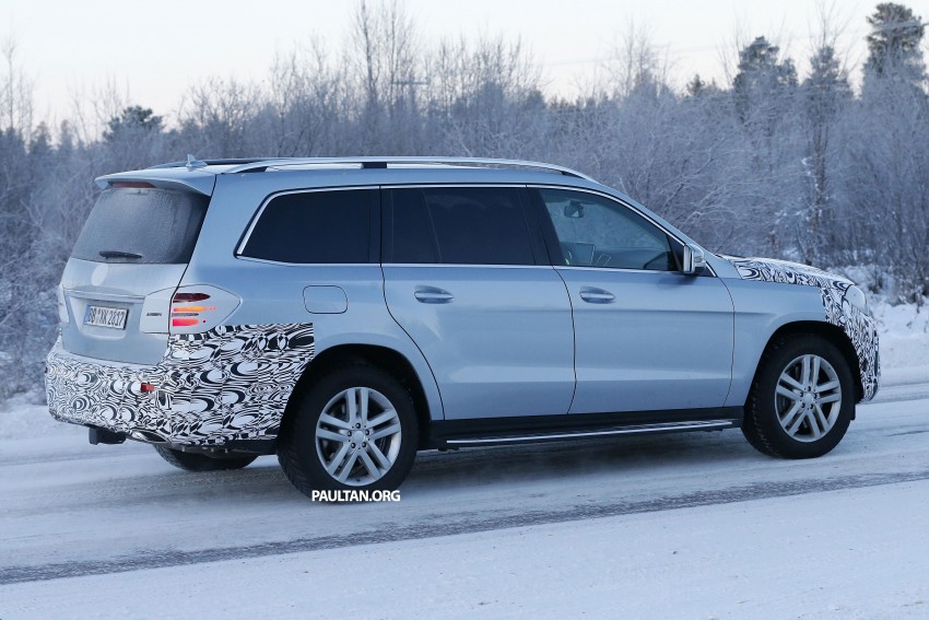 SPIED: Mercedes-Benz GLS – the GL gets a new name Image #295990