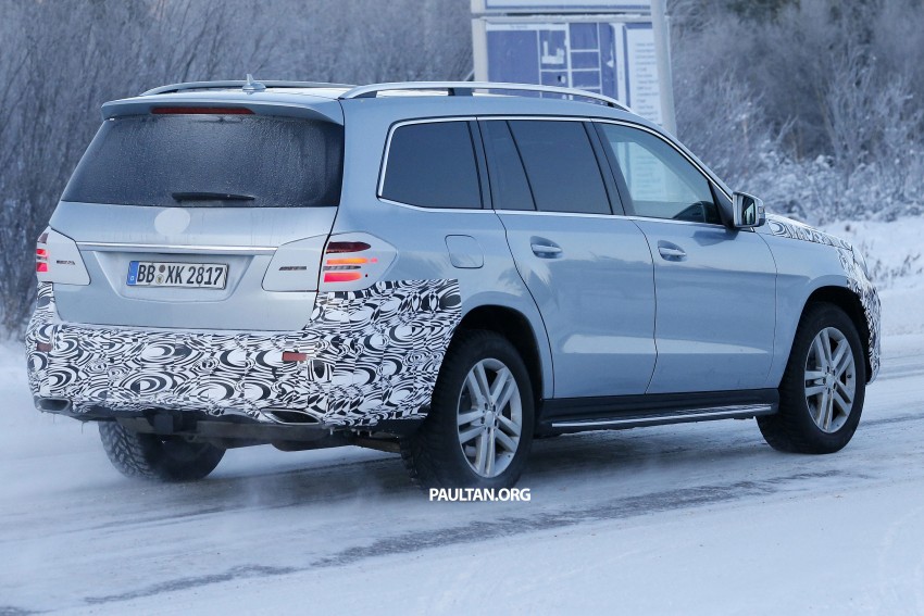 SPIED: Mercedes-Benz GLS – the GL gets a new name 295988