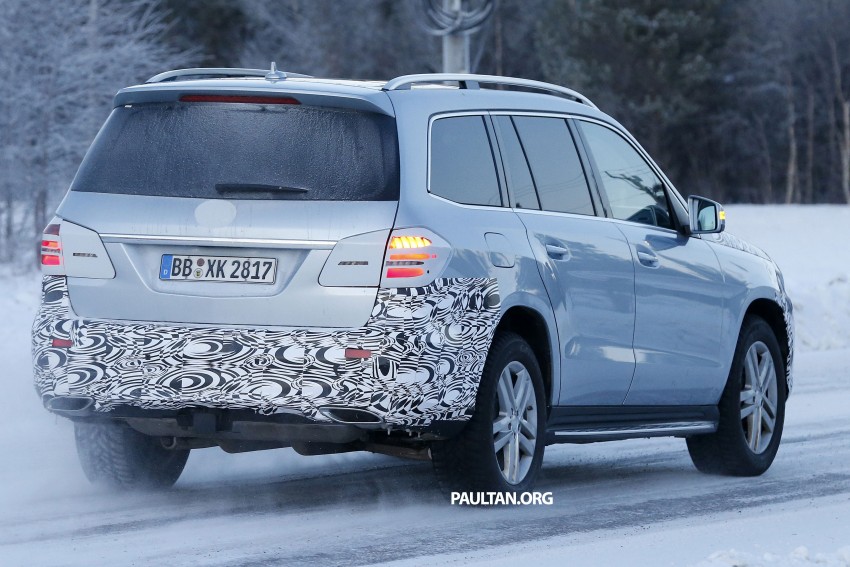 SPIED: Mercedes-Benz GLS – the GL gets a new name Image #295989