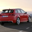 Audi RS3 Sportback now with 367 PS to beat A 45 AMG