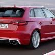 VIDEO: 2016 Audi RS3 emerges from mother R8 V10