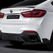 F16 BMW X6 gets BMW M Performance Parts range