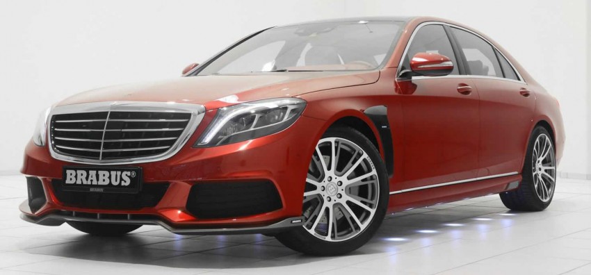 Brabus prepares a red W222 S-Class for Santa Claus 297570