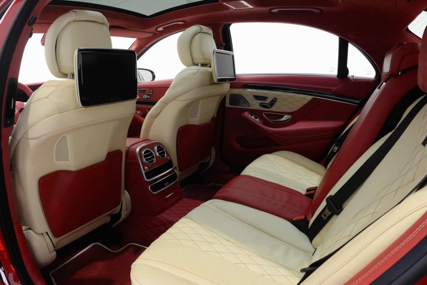 Brabus prepares a red W222 S-Class for Santa Claus 297572