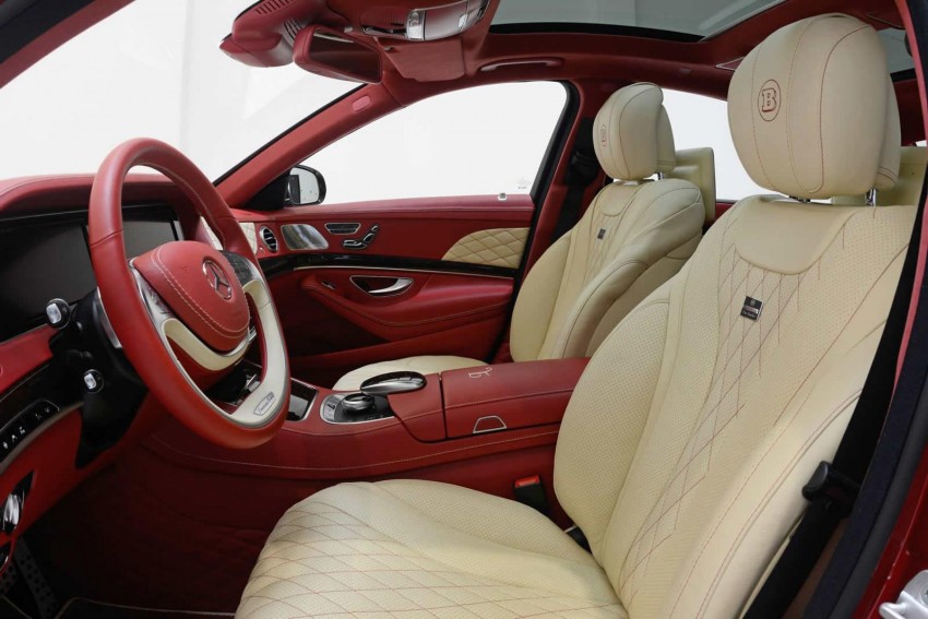 Brabus prepares a red W222 S-Class for Santa Claus 297573