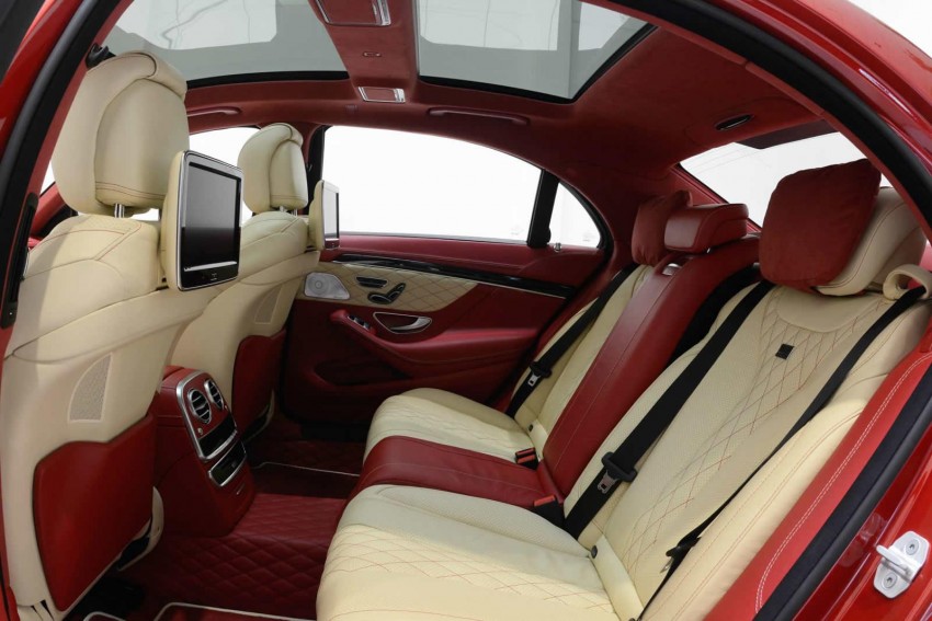 Brabus prepares a red W222 S-Class for Santa Claus 297574