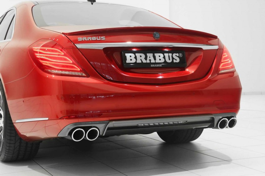 Brabus prepares a red W222 S-Class for Santa Claus 297576
