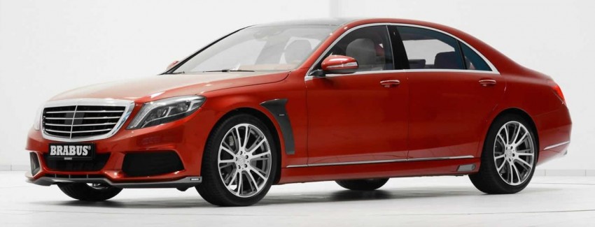 Brabus prepares a red W222 S-Class for Santa Claus 297579