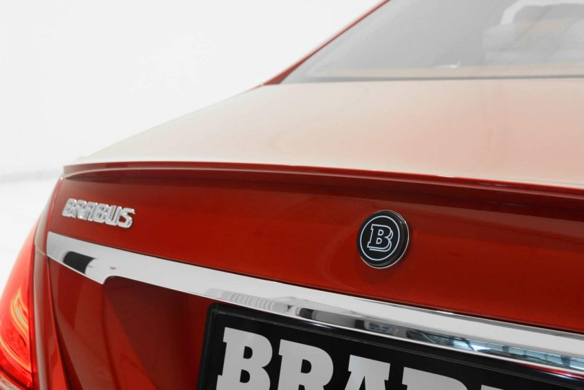 Brabus prepares a red W222 S-Class for Santa Claus 297581