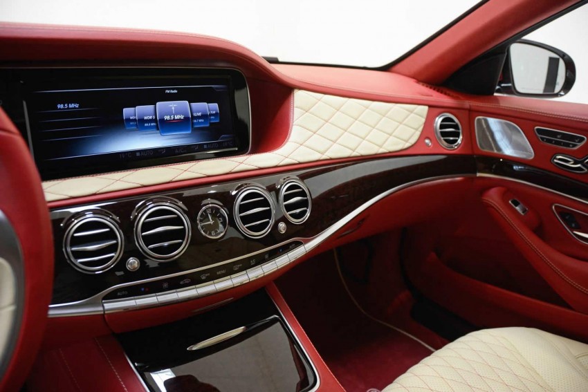 Brabus prepares a red W222 S-Class for Santa Claus 297587