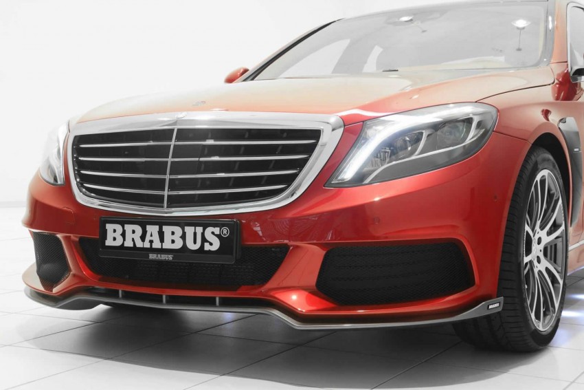 Brabus prepares a red W222 S-Class for Santa Claus 297591