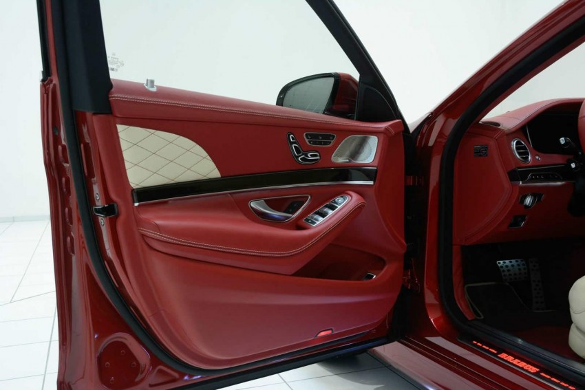 Brabus prepares a red W222 S-Class for Santa Claus 297593