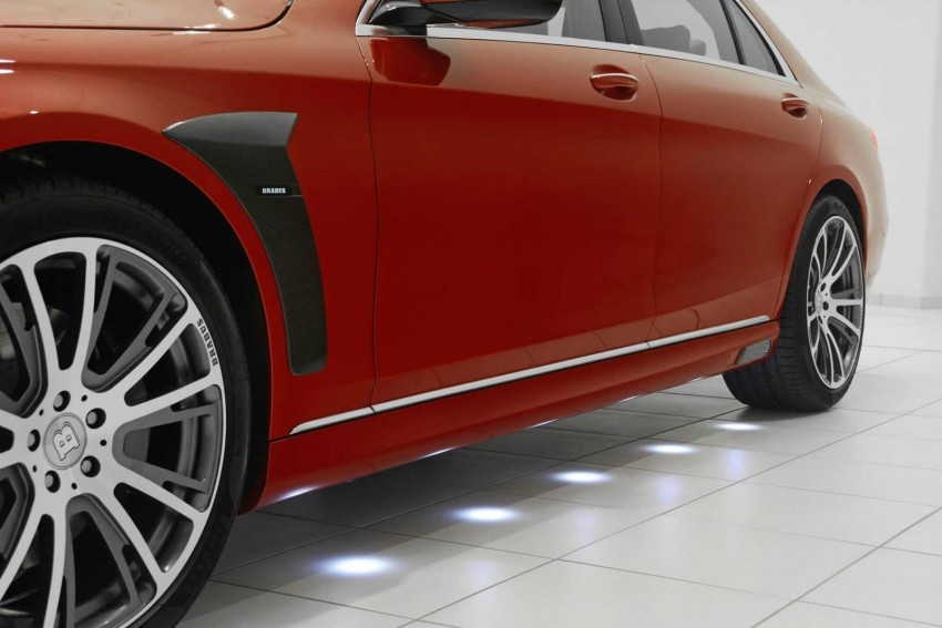 Brabus prepares a red W222 S-Class for Santa Claus 297594