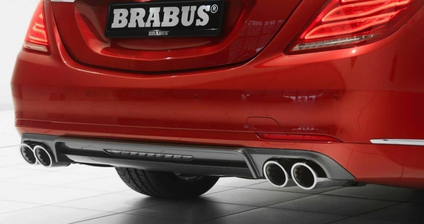 Brabus prepares a red W222 S-Class for Santa Claus 297595