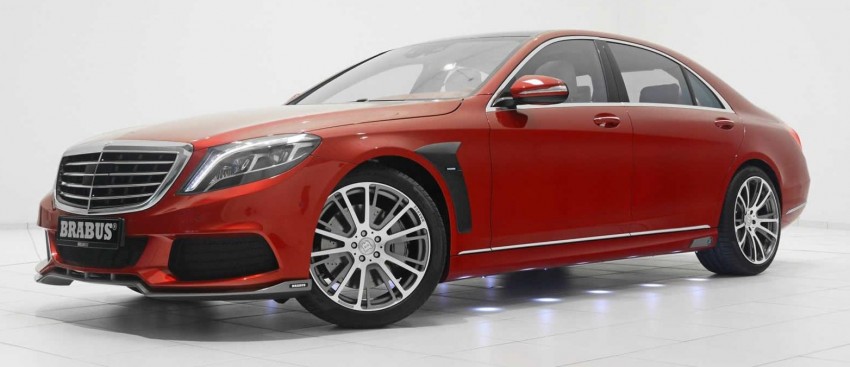Brabus prepares a red W222 S-Class for Santa Claus 297597