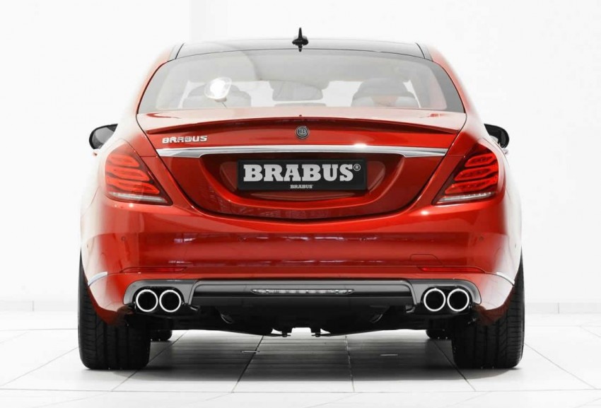 Brabus prepares a red W222 S-Class for Santa Claus 297599