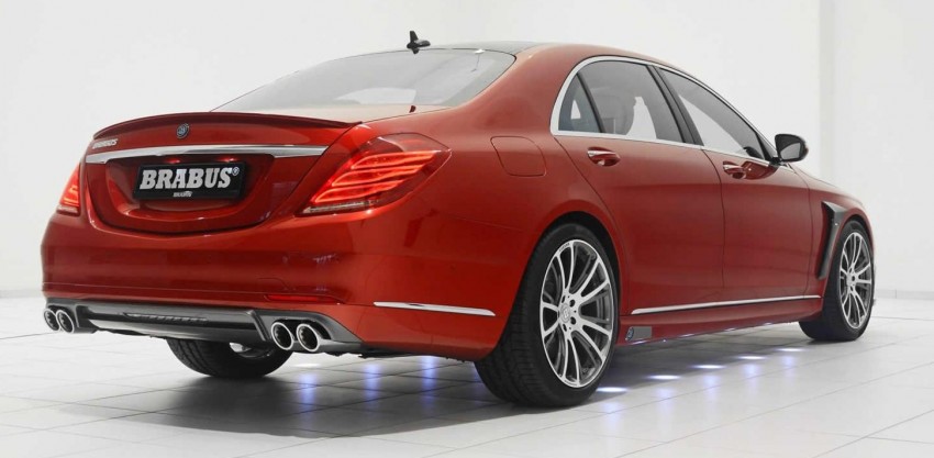 Brabus prepares a red W222 S-Class for Santa Claus 297601