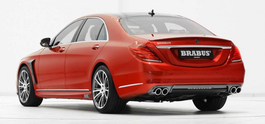 Brabus prepares a red W222 S-Class for Santa Claus 297603