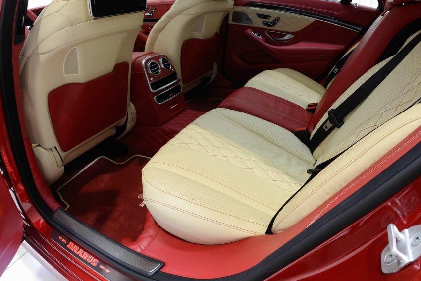 Brabus prepares a red W222 S-Class for Santa Claus 297605