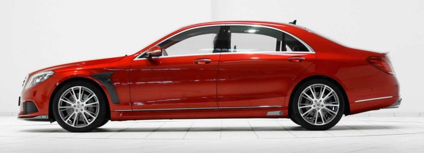Brabus prepares a red W222 S-Class for Santa Claus 297606