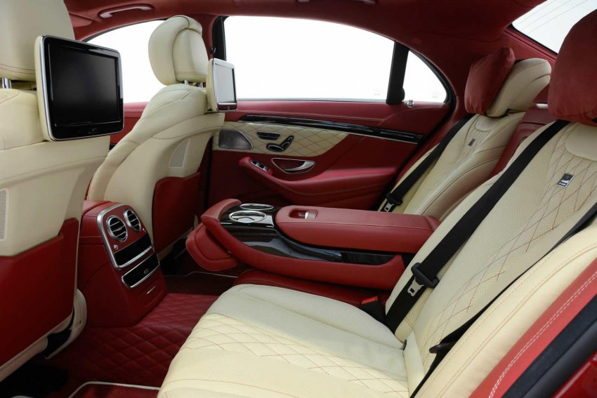 Brabus prepares a red W222 S-Class for Santa Claus 297607